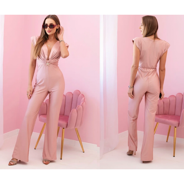 Ženski kombinezon s ukrasnom zvijezdom u struku